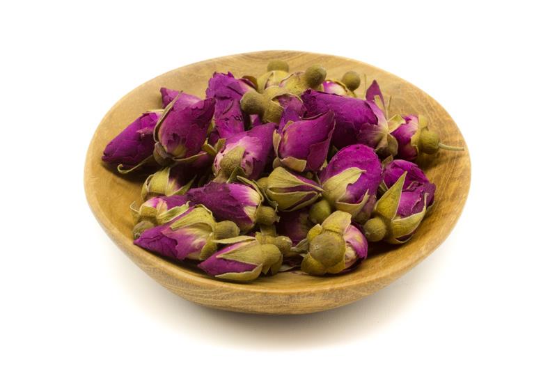 Small Red Rose Buds